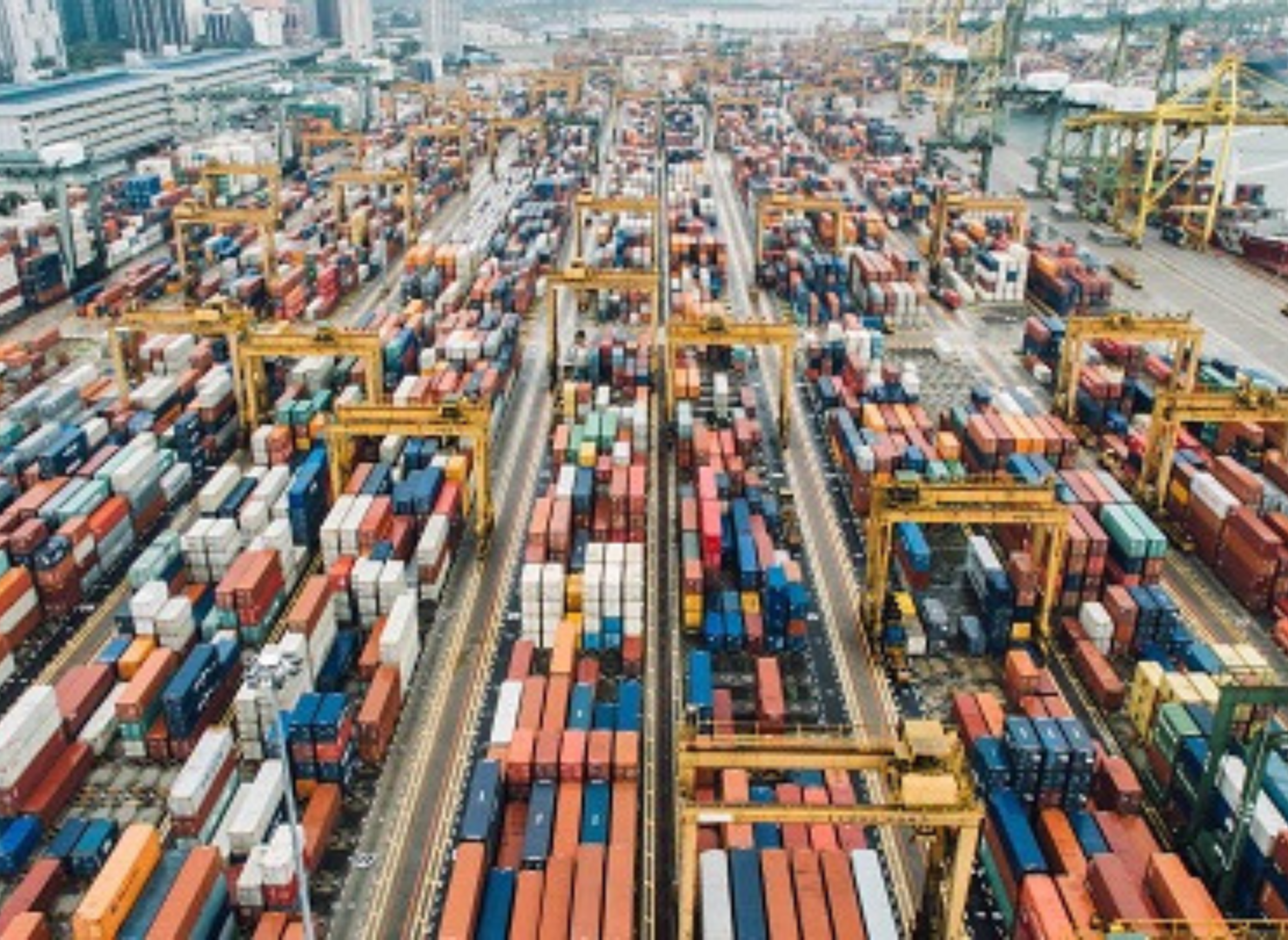 Container sedd från ovan