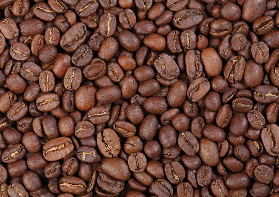 Mellanrostade kaffebönor