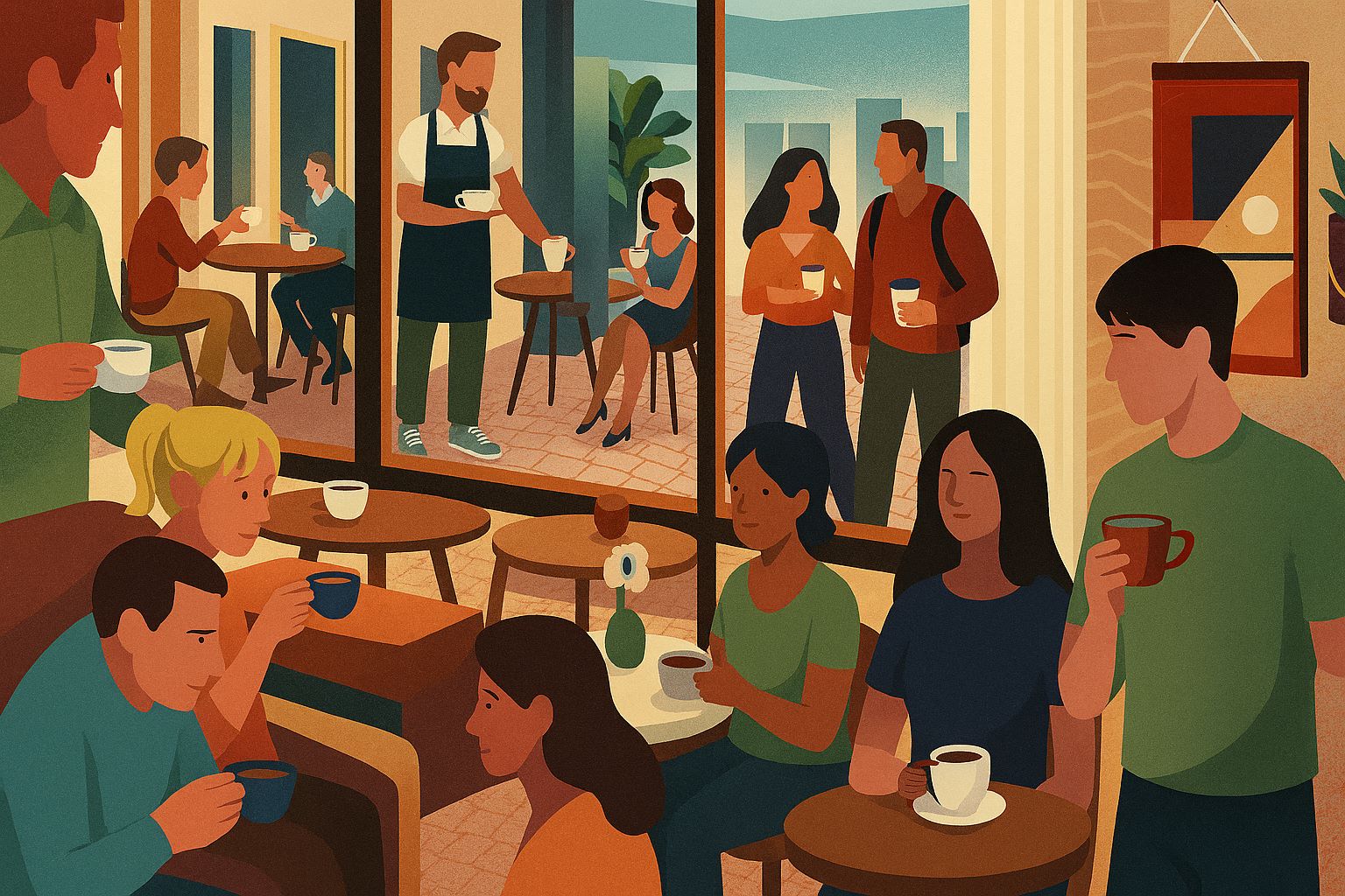 SE-connecting people banner