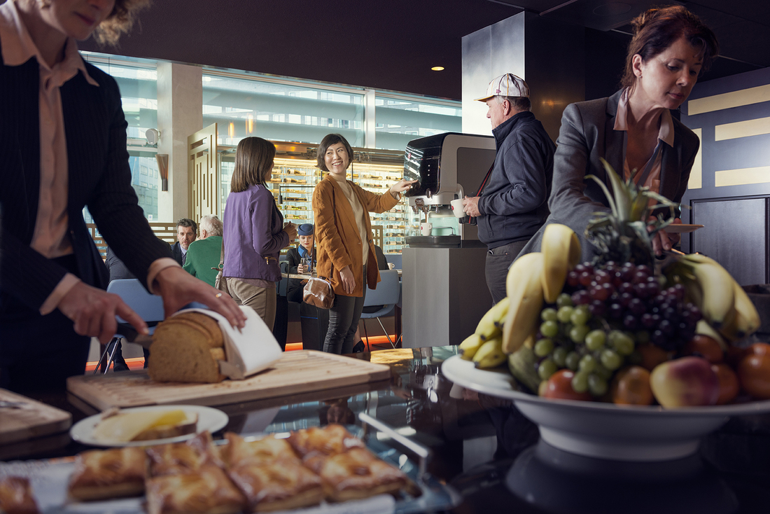 Coffee solution at school cafeteria