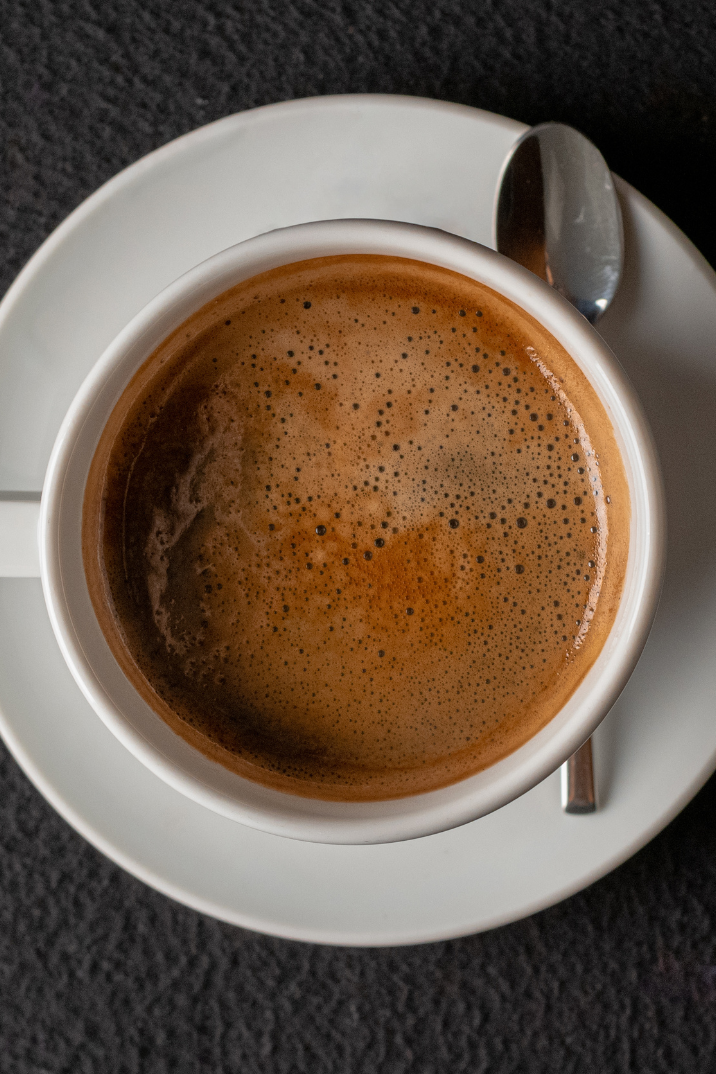 Americano gjord på JDE-kaffe